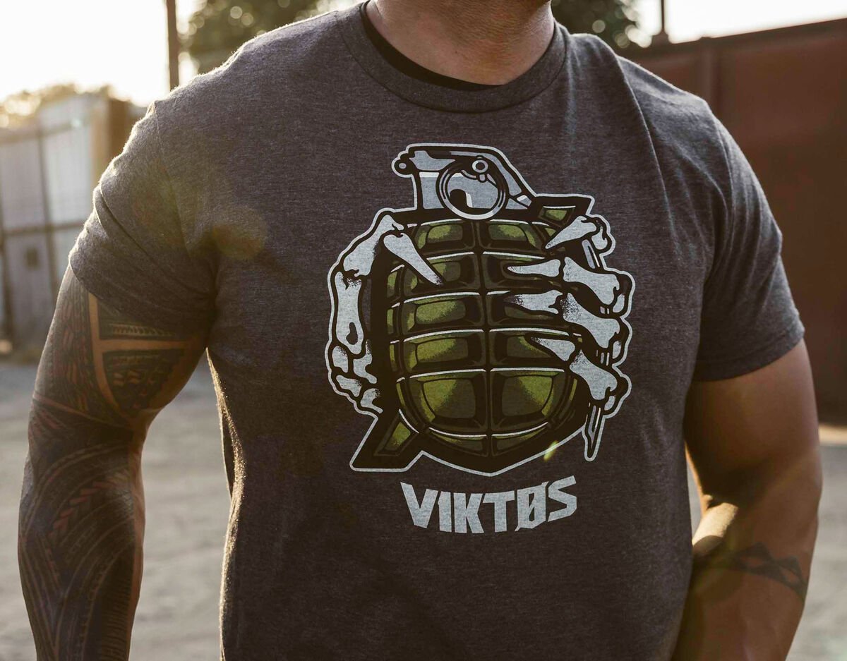 TEE GRANATA CHARCOAL HEATHER 18098